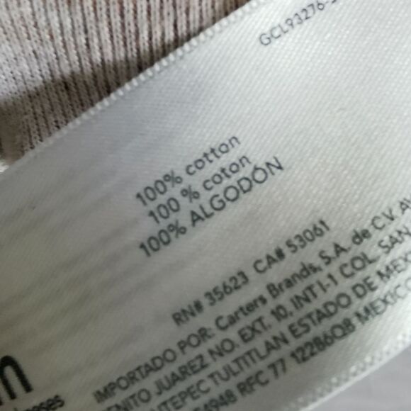 3/$15 Carter's pajama size 18 m - Picture 5 of 6